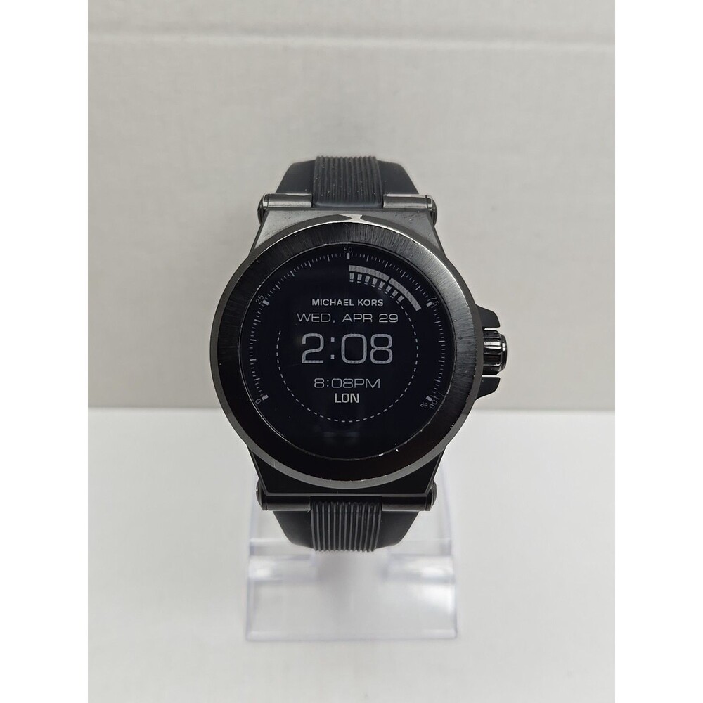 Michael Kors Access Dylan MKT5011 Mens Smartwatch 50mm Android iOS Wear OS- Read